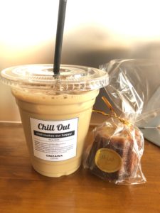 Onizawa Coffeeのカフェオレとカヌレ✨